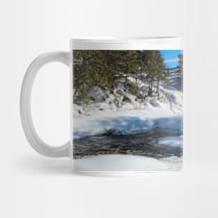 Wintertime Beauty Of Cascade River State Park Mug